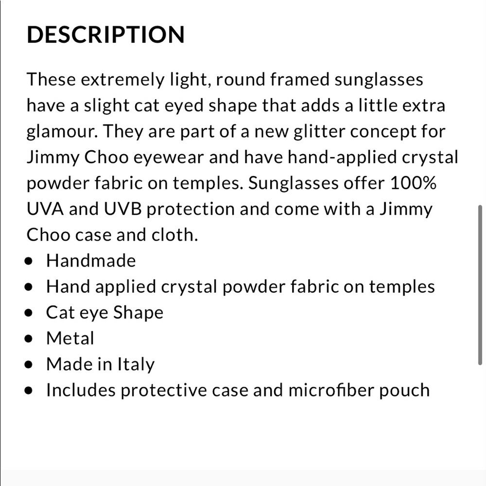 Jimmy Choo Sunglasses - Picture 3 of 6
